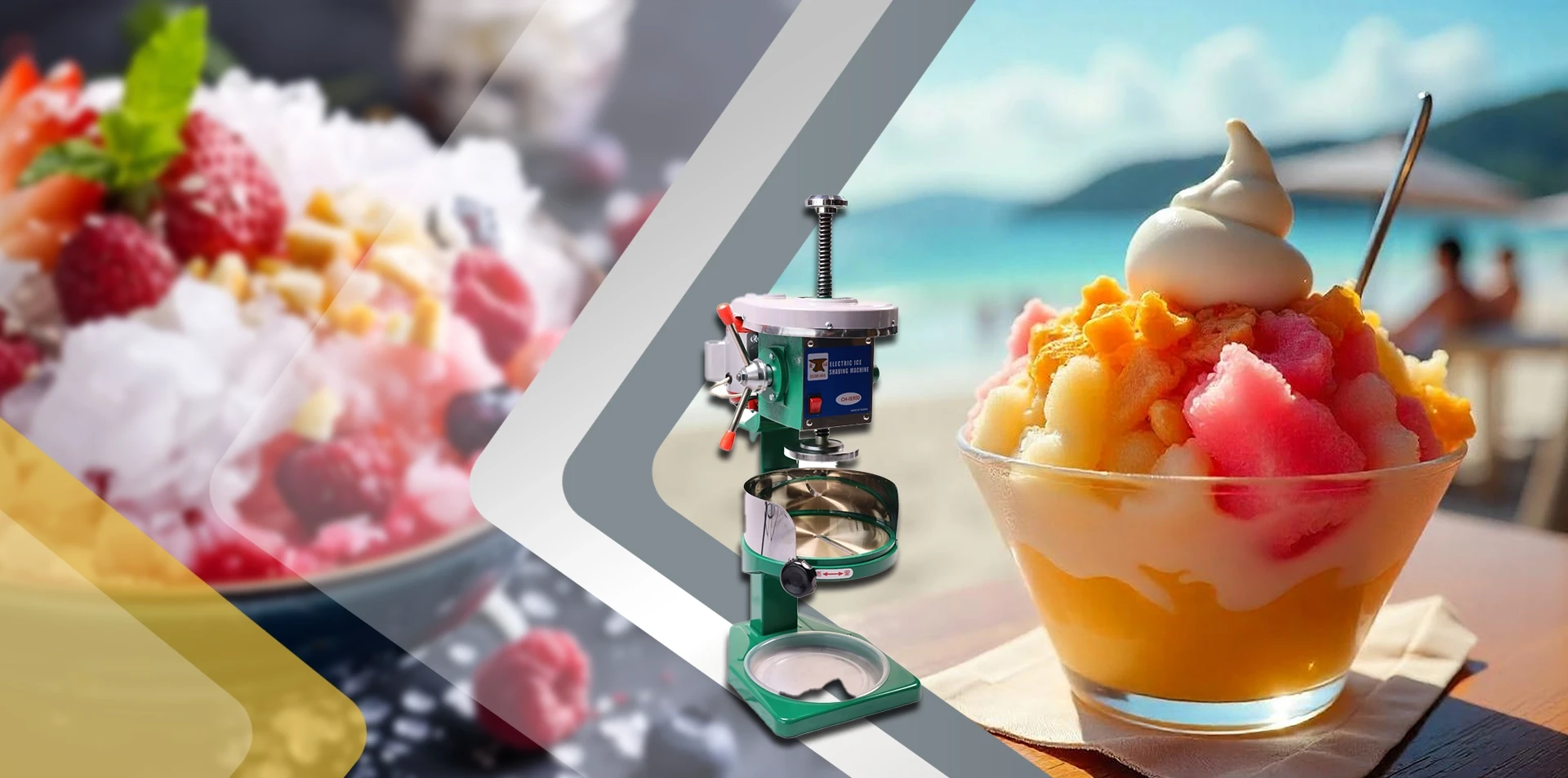 Shaved Ice Machine・Snow Ice Machine｜Stay Cool This Summer Depend on It!